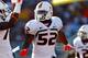 CHESTNUT HILL, MA - SEPTEMBER 01: Denzel Perryman #52 of the Miami Hurricanes in action against the Boston College Eagles during the game on September 1, 2012 at Alumni Stadium in Chestnut Hill, Massachusetts. (Photo by Jared Wickerham/Getty Images)
