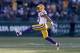 NASHVILLE, TN - DECEMBER 30: Jamal Adams #33 of the LSU Tigers celebrates after a defensive stop of the Notre Dame Fighting Irish during the Franklin American Mortgage Music City Bowl at LP Field on December 30, 2014 in Nashville, Tennessee. (Photo by A