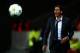 LILLE, FRANCE - SEPTEMBER 19: Lille Manager, Rudi Garcia shouts instructions from the sidelines during the Group F UEFA Champions League match between LOSC Lille Metropole and FC BATE Borisov at the Grand Stade Lille Metropole on September 19, 2012 in Li