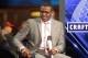Jan 29, 2014; New York, NY, USA; NFL former receiver Michael Irvin on the set of the NFL Network on radio row in preparation for Super Bowl XLVIII at the Sheraton Times Square. Mandatory Credit: Jerry Lai-USA TODAY Sports