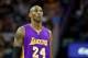Jan 21, 2015; New Orleans, LA, USA; Los Angeles Lakers guard Kobe Bryant (24) against the New Orleans Pelicans during the first quarter of a game at the Smoothie King Center. The Pelicans defeated the Lakers 96-80. Mandatory Credit: Derick E. Hingle-USA T