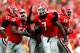 Lorenzo Carter (7) made an impact as a true freshman in 2014.