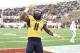 MEMPHIS, TN - DECEMBER 29: Kevin White #11 of the West Virginia Mountaineers reacts to a touchdown against the Texas A&M Aggies during the second quarterof the 56th annual Autozone Liberty Bowl at Liberty Bowl Memorial Stadium on December 29, 2014 in Mem