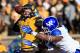 COLUMBIA, MO - NOVEMBER 01: Quarterback Maty Mauk #7 of the Missouri Tigers releases the ball as he is hit by Alvin Dupree #2 of the Kentucky Wildcats during the game at Faurot Field/Memorial Stadium on November 1, 2014 in Columbia, Missouri. (Photo by
