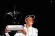 Venus with her Dubai trophy last year.