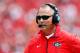 ATHENS, GA - SEPTEMBER 27: Head coach Mark Richt of the Georgia Bulldogs looks on during the game against the Tennessee Volunteers at Sanford Stadium on September 27, 2014 in Athens, Georgia. (Photo by Kevin C. Cox/Getty Images)