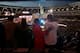 Fans watch WrestleMania 29.