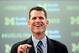 Harbaugh's back in college, trying to turn around a struggling Michigan program.