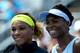 Serena and Venus Williams, seen here during the 2014 Rogers Cup, were not the first dynamic African-American sister act in tennis.