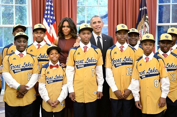 Little League Baseball® World Series Champions Recognized at Game Four of 2016  MLB World Series - Little League