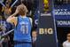 OAKLAND, CA - DECEMBER 11: Dirk Nowitzki #41 of the Dallas Mavericks attempts a free throw shot against the Golden State Warriors on December 11, 2013 at Oracle Arena in Oakland, California. NOTE TO USER: User expressly acknowledges and agrees that, by do