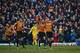 BRADFORD, ENGLAND - FEBRUARY 15: Jon Stead of Bradford celebrates with team-mates after scoring their second goal during the FA Cup Fifth Round match between Bradford City and Sunderland at Coral Windows Stadium, Valley Parade on February 15, 2015 in Bra