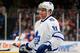 UNIONDALE, NY - FEBRUARY 12: Phil Kessel #81 of the Toronto Maple Leafs skates against the New York Islanders at Nassau Veterans Memorial Coliseum on February 12, 2015 in Uniondale, New York. The New York Islanders defeated the Toronto Maple Leafs 3-2.
