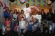 MIAMI, FL - December 20: Chris Bosh #1 of the Miami Heat participates in the annual Christmas With Chris Bosh event at Gametime in Miami, Florida on December 20, 2014. NOTE TO USER: User expressly acknowledges and agrees that, by downloading and/or using