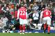 BIRMINGHAM, UNITED KINGDOM - FEBRUARY 23: Manuel Almunia of Arsenal fails to stop James McFadden's penalty during the Barclays Premier League match between Birmingham City and Arsenal at St Andrews on February 23, 2008 in Birmingham, England. (Photo by