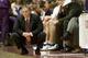 23 Mar 2000: Head Coach Mark Few of Gonzaga can only watch as Purdue slips away with the 75-66 win during the NCAA West Regional Semifinal at The Pit in Albuquerque, New Mexico. <<DIGITAL IMAGE>>
