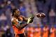 Conley makes a catch at the combine.