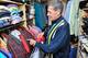Craig Sager with his choice of suit for his March 5 return to the NBA.