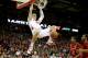 MADISON, WI - JANUARY 15: Sam Dekker #15 of the Wisconsin Badgers throw down a two handed dunk during the first half against the Nebraska Cornhuskers at Kohl Center on January 15, 2015 in Madison, Wisconsin. (Photo by Mike McGinnis/Getty Images)