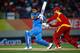 AUCKLAND, NEW ZEALAND - MARCH 14: MS Dhoni of India bats during the 2015 ICC Cricket World Cup match between India and Zimbabwe at Eden Park on March 14, 2015 in Auckland, New Zealand. (Photo by Phil Walter/Getty Images)