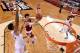 Wisconsin's Frank Kaminsky led all scorers with 20 points.