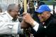Aaron and Ernie Banks (shown in 2008) were home run heroes for Craig Sager and his boyhood friends.