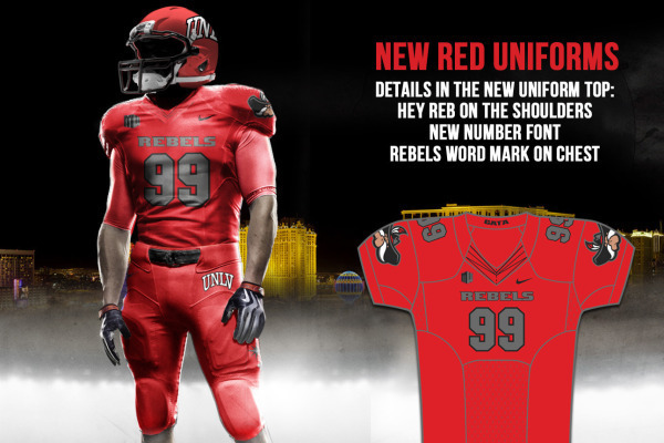 Check out Rebels' new football uniforms, UNLV Football, Sports