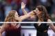 Ronda Rousey and Stephanie McMahon clash at WrestleMania.
