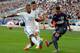 Ben Yedder (right) in action in Ligue 1
