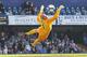 PORTSMOUTH, ENGLAND - APRIL 18: Goalkeeper Brad Friedel of Aston Villa makes a diving save during the Barclays Premier League match between Portsmouth and Aston Villa at Fratton Park on April 18, 2010 in Portsmouth, England. (Photo by Phil Cole/Getty Ima