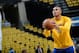 MEMPHIS, TENNESSEE - MAY 11: Leandro Barbosa #19 of the Golden State Warriors warms up before facing off against the Memphis Grizzlies for Game Four of the Western Conference Semifinals for the NBA Playoffs on May 11, 2015 at FedExForum in Memphis, Tennes