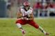 PALO ALTO, CA - NOVEMBER 15: Devontae Booker #23 of the Utah Utes carries the ball against the Stanford Cardinal in the second quarter at Stanford Stadium on November 15, 2014 in Palo Alto, California. (Photo by Thearon W. Henderson/Getty Images)