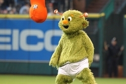 Watch this mesmerizing video of Astros mascot Orbit falling off a horse