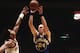 NEW YORK - 1977: Rick Barry #24 of the Golden State Warriors shoots a jump shot against the New York Knicks during a 1977 NBA season game at Madison Square Garden in New York City, New York. NOTE TO USER: User expressly acknowledges and agrees that, by