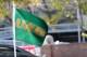 Apr 11, 2015; Birmingham, AL, USA; Support is shown for UAB outside Legion Field prior to the Sons of UAB alumni flag football game at Legion Field. While other schools around the country are planning spring scrimmages for their current teams and fans, fo