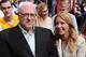 LOS ANGELES, CA - MARCH 12: Phil Jackson, President of the New York Knicks and Jeanie Buss, President of the Los Angeles Lakers pose for a photo at STAPLES Center on March 12, 2015 in Los Angeles, California. NOTE TO USER: User expressly acknowledges and