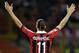 MILAN, ITALY - MAY 02: Zlatan Ibrahimovic of AC Milan during the Serie A match between AC Milan and Atalanta BC at Stadio Giuseppe Meazza on May 2, 2012 in Milan, Italy. (Photo by Claudio Villa/Getty Images)