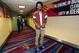 CLEVELAND, OH - JUNE 11: J.R. Smith #5 of the Cleveland Cavaliers arrives on a Phunkeeduck prior to Game Four of the 2015 NBA Finals at The Quicken Loans Arena on June 11, 2015 in Cleveland, Ohio. NOTE TO USER: User expressly acknowledges and agrees that