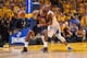 OAKLAND, CA - JUNE 14: LeBron James #23 of the Cleveland Cavaliers backs up to the basket against the Golden State Warriors at the Oracle Arena During Game five of the 2015 NBA Finals on June 14, 2015 in Oakland, California NOTE TO USER: User expressly a