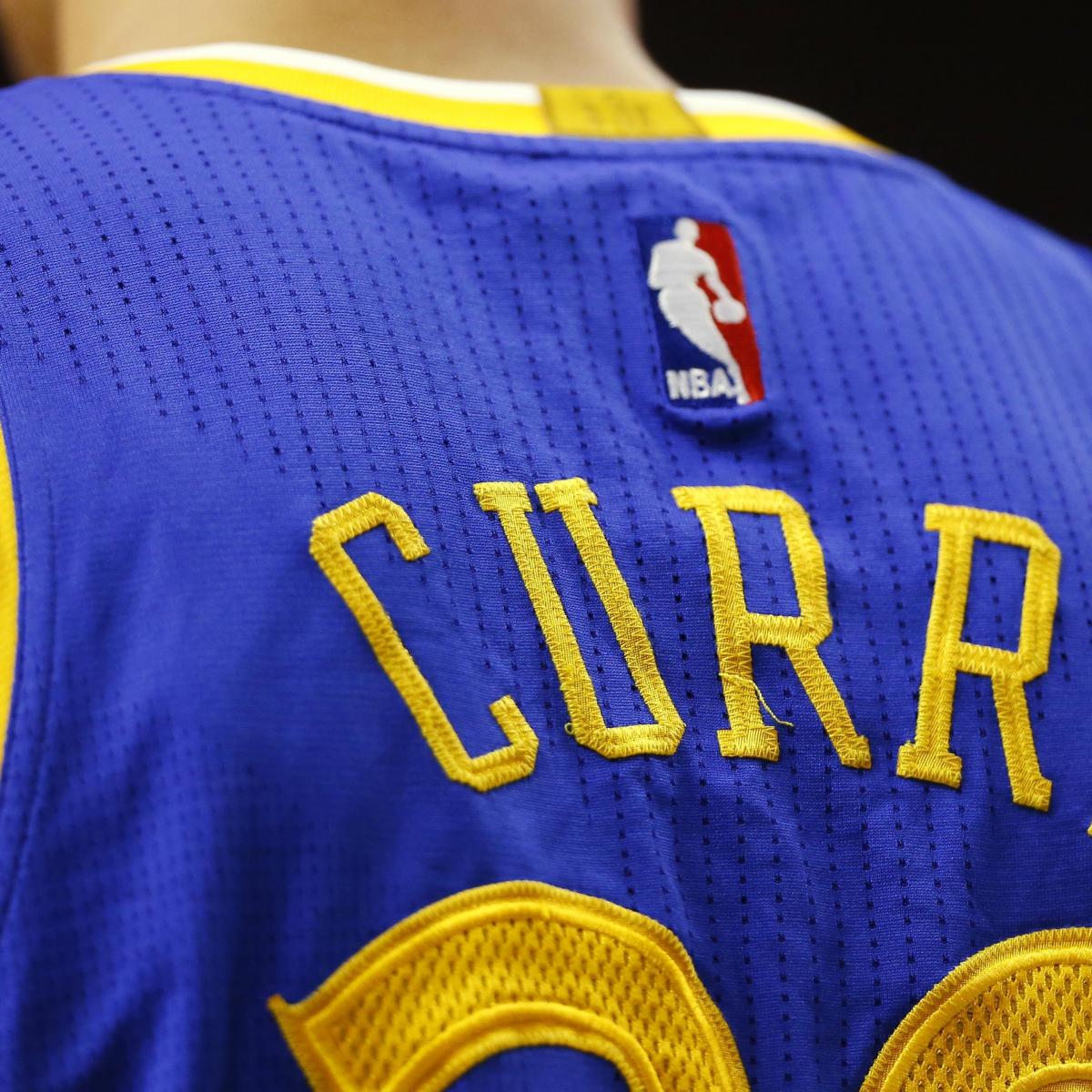 LeBron James, Steph Curry top NBA jersey sales anew