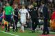 MADRID, SPAIN - APRIL 18: Luka Modric of Real Madrid CF leaves the pitch after being damaged during the La Liga match between Real Madrid CF and Malaga CF at Estadio Santiago Bernabeu on April 18, 2015 in Madrid, Spain. (Photo by Gonzalo Arroyo Moreno/G