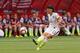 VANCOUVER, BC - JUNE 16: Ali Krieger #11 of the United States kicks the ball during the FIFA Women's World Cup Canada 2015 Group D match between Nigeria and The United States June, 16, 2015 at BC Place Stadium in Vancouver, British Columbia, Canada. (Phot