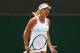 LONDON, ENGLAND - JULY 06: Coco Vandeweghe of the United States celebrates a point in her Ladies' Singles Fourth Round match against Lucie Safarova of Czech Republic during day seven of the Wimbledon Lawn Tennis Championships at the All England Lawn Tenn