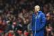 LONDON, ENGLAND - DECEMBER 13: Arsene Wenger, manager of Arsenal smiles after the second goal of Olivier Giroud of Arsenal during the Barclays Premier League match between Arsenal and Newcastle United at Emirates Stadium on December 13, 2014 in London, E