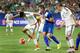 GLENDALE, AZ - JULY 12: Oribe Peralta #19 of Mexico attempts to control the ball under pressure from Elias Enoc Vasquez #3 of Guatemala during the 2015 CONCACAF Gold Cup group C match at University of Phoenix Stadium on July 12, 2015 in Glendale, Arizona