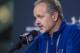 Feb 19, 2015; Indianapolis, IN, USA; Indianapolis Colts head coach Chuck Pagano speaks to the media at the 2015 NFL Combine at Lucas Oil Stadium. Mandatory Credit: Trevor Ruszkowski-USA TODAY Sports