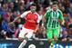 LONDON, ENGLAND - JULY 26: Alex Oxlade-Chamberlain of Arsenal moves away from Daniel Caligiuri during the Emirates Cup match between Arsenal and VfL Wolfsburg at the Emirates Stadium on July 26, 2015 in London, England. (Photo by David Rogers/Getty Imag