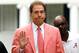 Alabama head coach Nick Saban