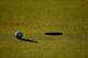 PONTE VEDRA BEACH, FL - MAY 05: A golf ball sits near the hole during a practice round prior to the start of THE PLAYERS on the Stadium Course at TPC Sawgrass on May 5, 2009 in Ponte Vedra Beach, Florida. (Photo by Richard Heathcote/Getty Images)