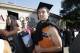 Andrew Luck on graduation day at Stanford.